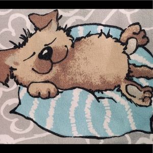 Sleeping Pups Ruff 🐶 Scrub Top (see details)